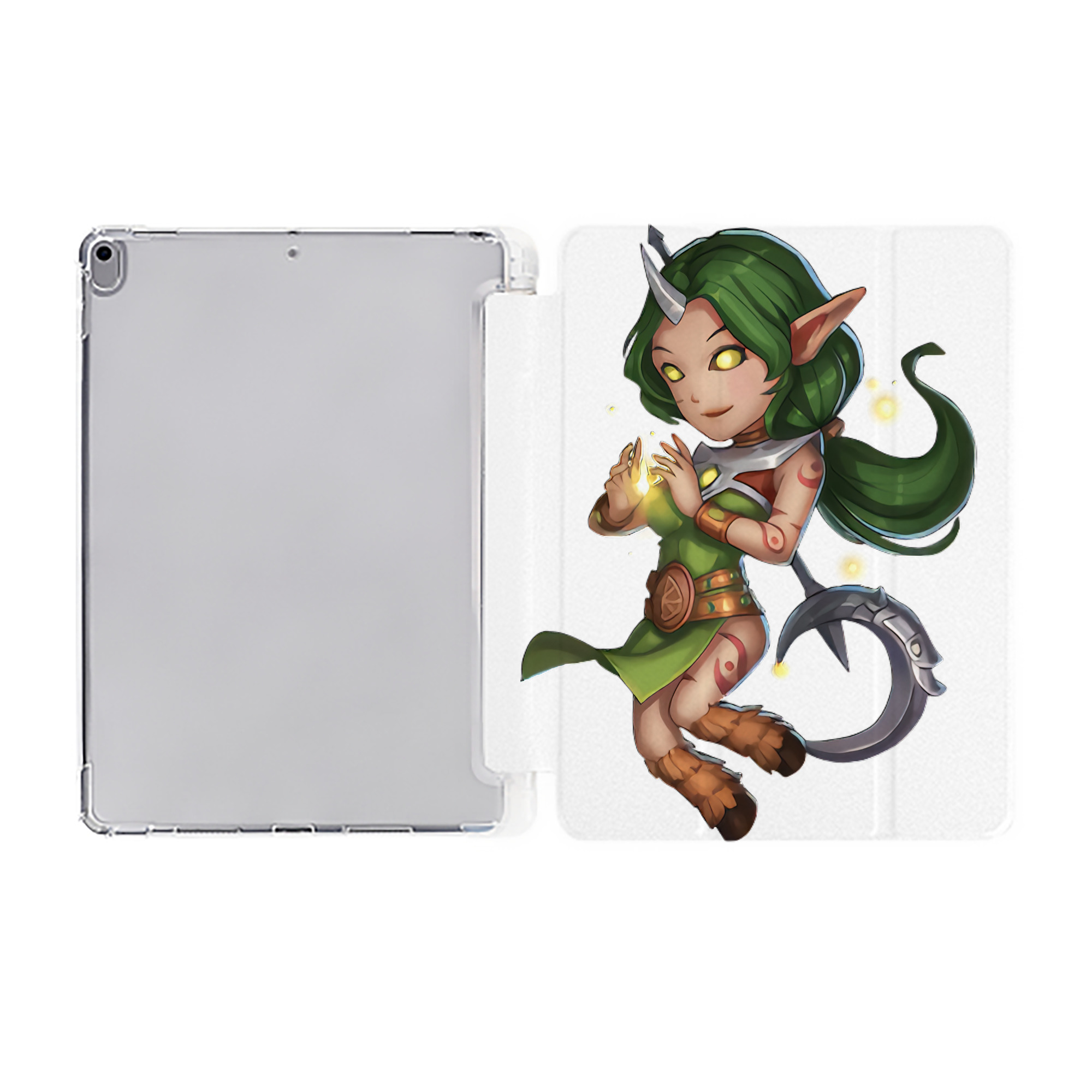 （画像用） リーグ・オブ・レジェンド League of Legends LOL IPad ケース ペン収納付き 三つ折りスタンド PUレザー×シリコン 対応機種9.5/10.5/10.9インチ